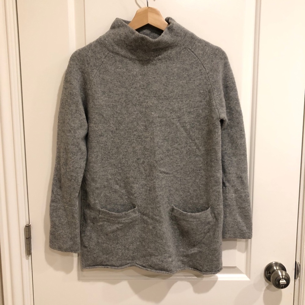 Zara knit 100% wool sweater